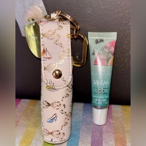 Disney Princess Key Holder includes Mulan Lip Gloss !